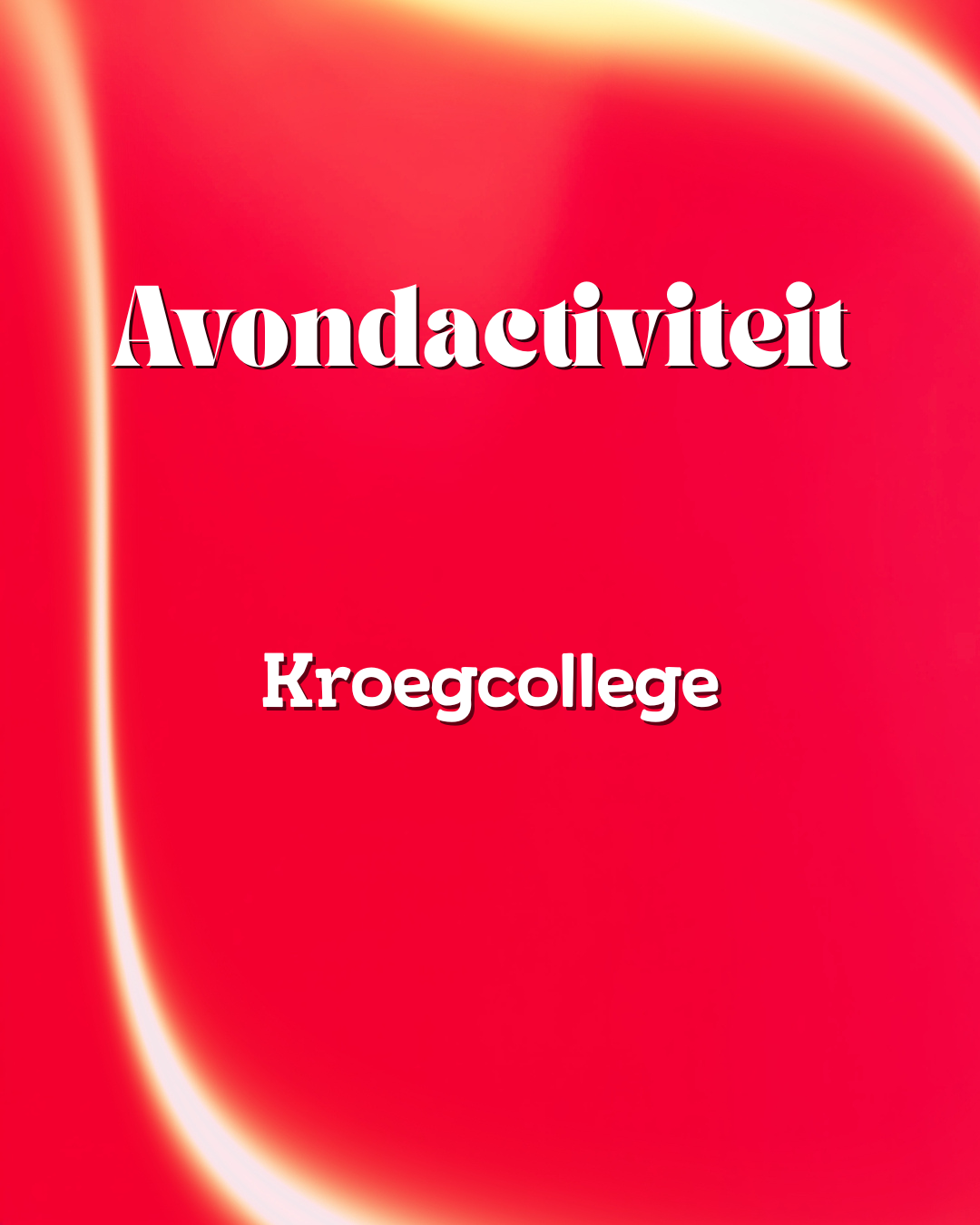 Kroegcollege lustrum