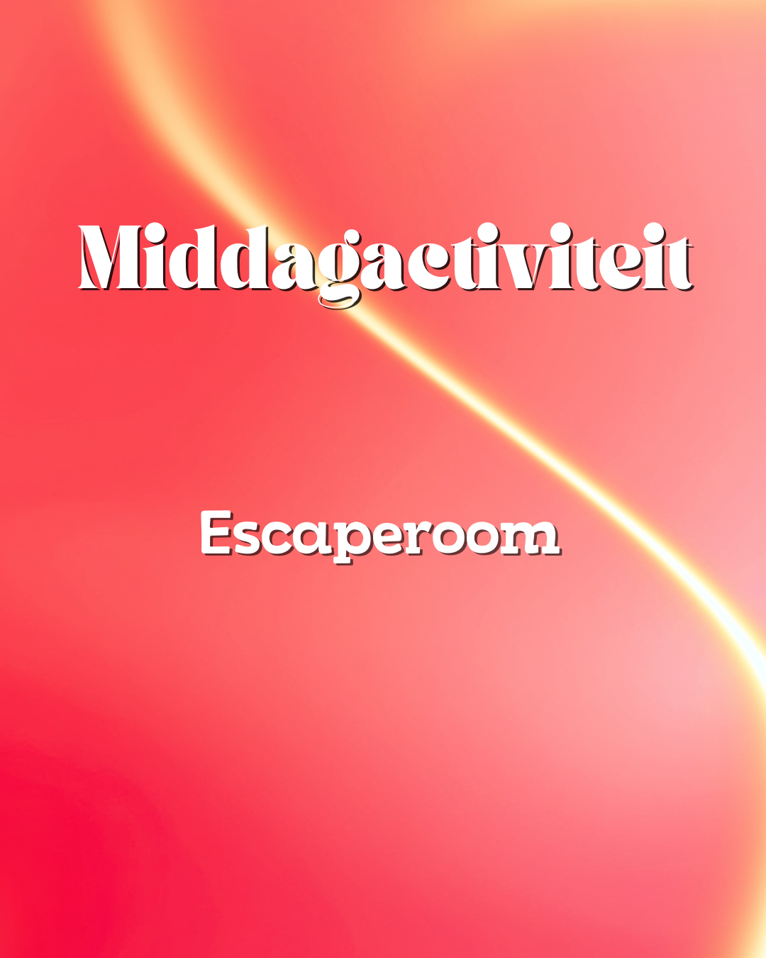 Escape room lustrum 
